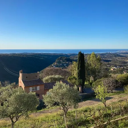 La Brise, Provenzialisches Appartement In Vence, Cote D'Azur, Fuer 6-8 Personen Extérieur photo