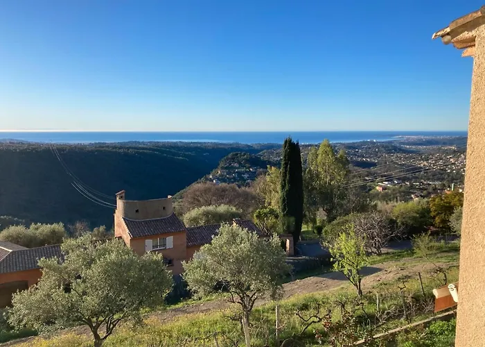 La Brise, Provenzialisches Appartement In Vence, Cote D\'Azur, Fuer 6-8 Personen